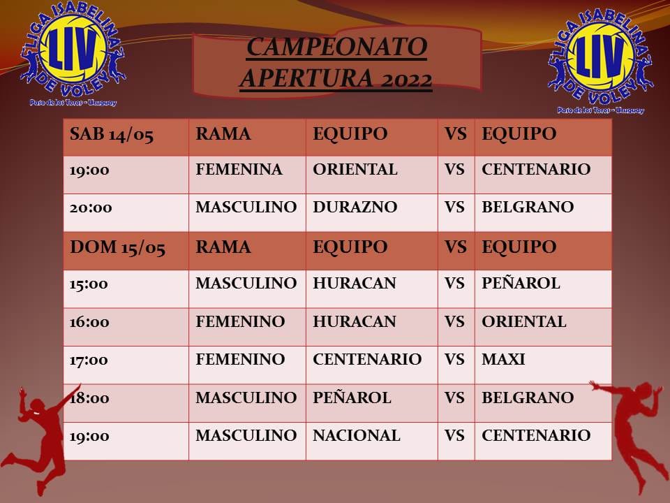 voley fixture