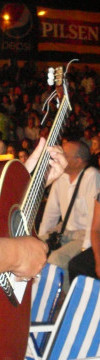 Washingtonn Pereira junto al publico de la Expo 2011